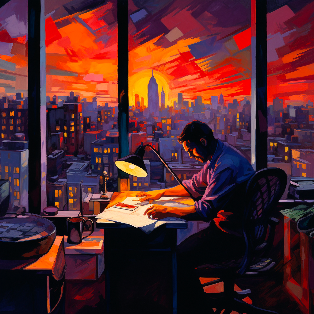 Entrepreneur deep in thought, symbolizing solitude's role in bolstering resilience and growth in the world of online business.